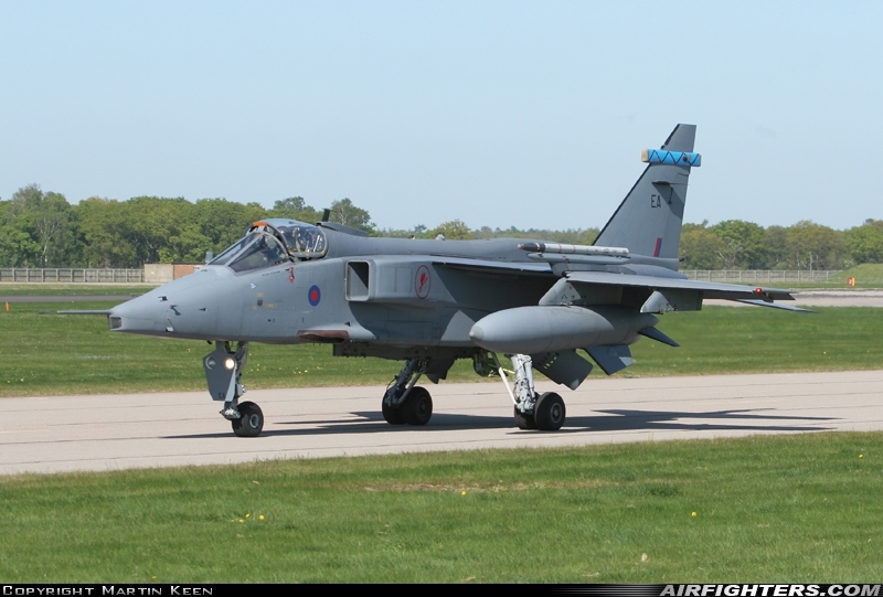 UK - Air Force Sepecat Jaguar GR3A XX112 at Coningsby (EGXC), UK
