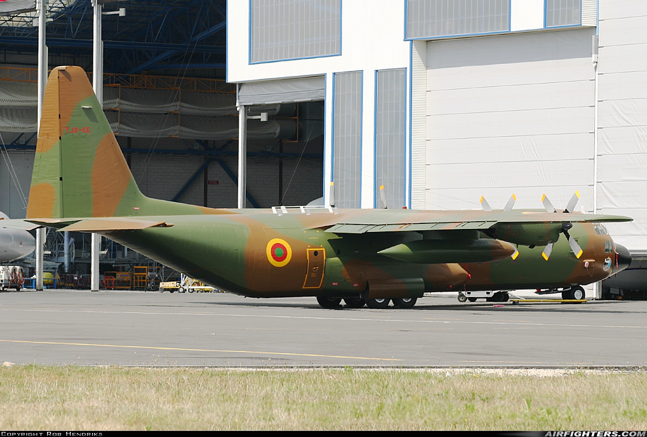Cameroon - Air Force Lockheed C-130H-30 Hercules (L-382) TJX-CE at Bordeaux - Merignac (BOD / LFBD), France