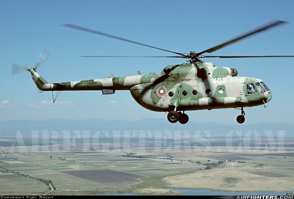 Bulgaria - Air Force Mil Mi-17 403 at In Flight, Bulgaria