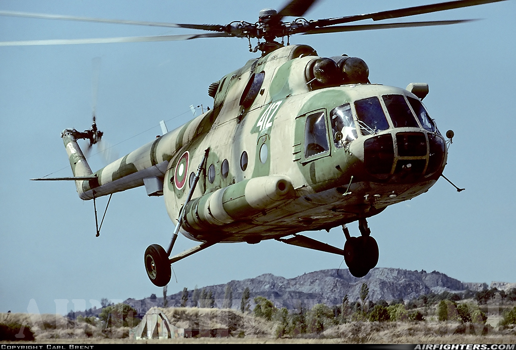 Bulgaria - Air Force Mil Mi-17 412 at Uzundjovo (LBHS / HKV), Bulgaria