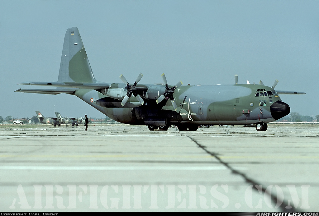 France - Air Force Lockheed C-130H-30 Hercules (L-382) 5153 at Plovdiv (- Krumovo) (PDV / LBPD), Bulgaria