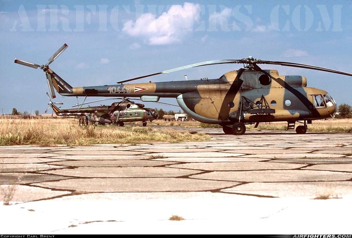 Hungary - Air Force Mil Mi-8T 10443 at Uzundjovo (LBHS / HKV), Bulgaria
