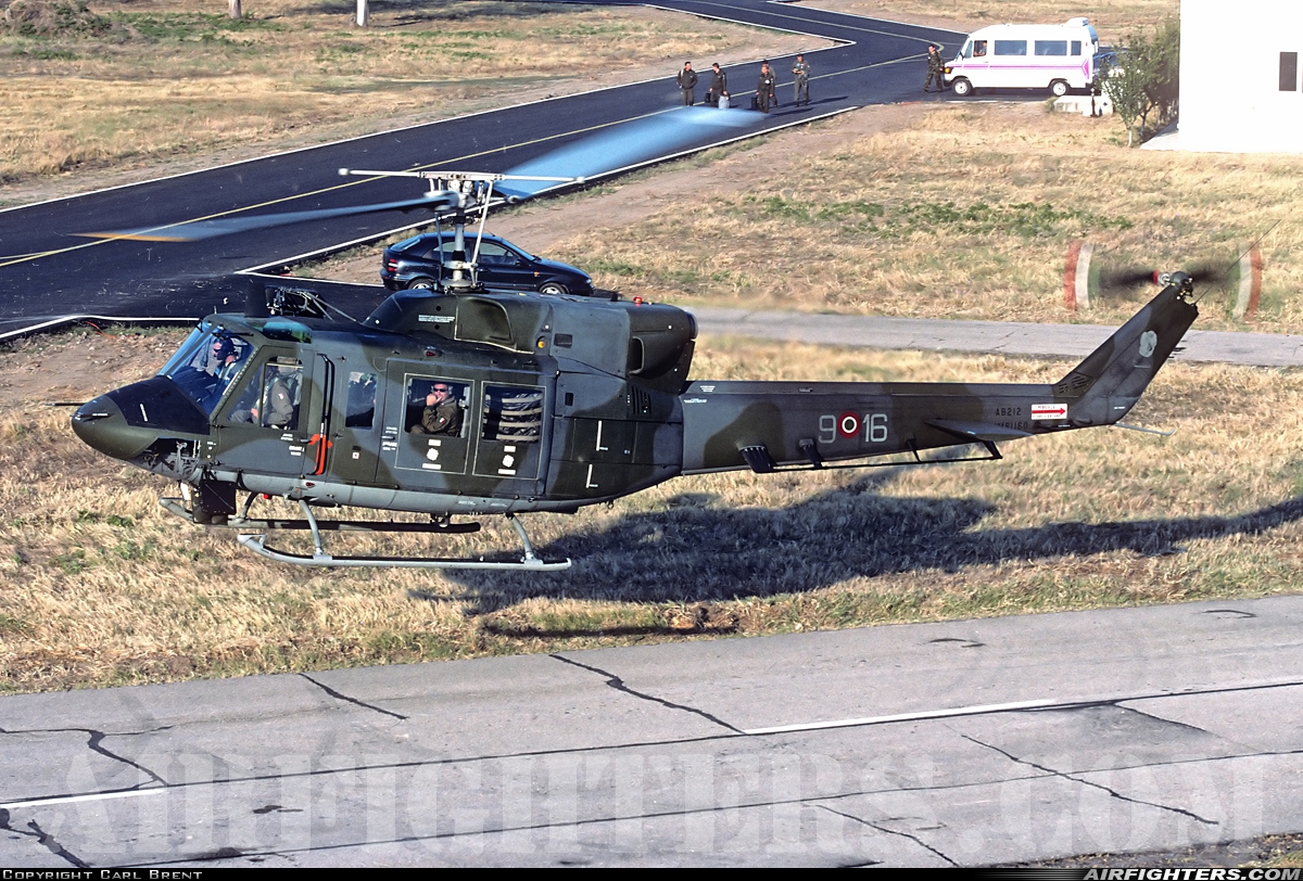 Italy - Air Force Agusta-Bell AB-212AM MM81160 at Graf Ignatievo (LBPG), Bulgaria