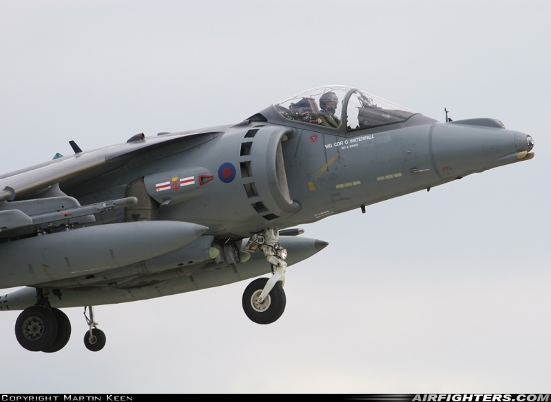 UK - Air Force British Aerospace Harrier GR.9A ZG503 at Coningsby (EGXC), UK