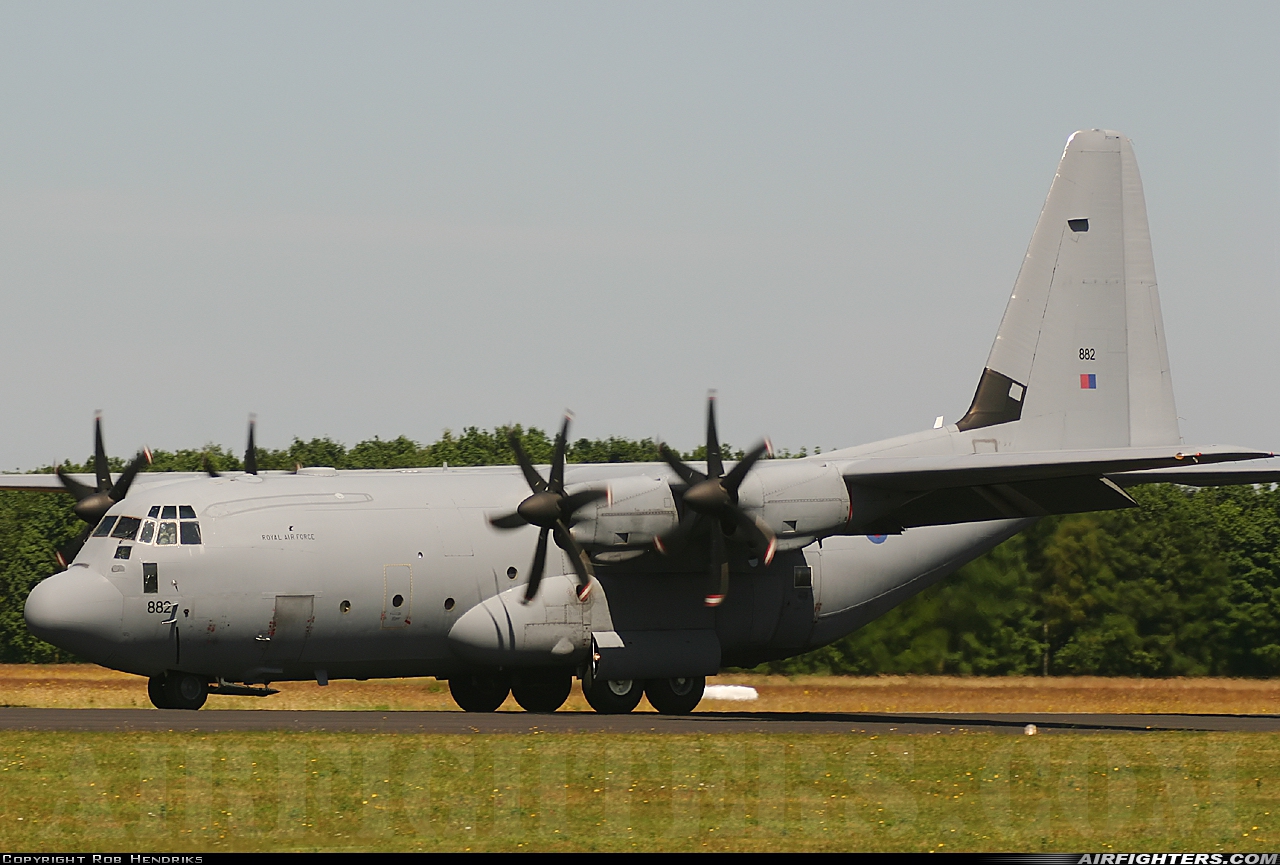 UK - Air Force Lockheed Martin Hercules C5 (C-130J / L-382) ZH882 at Breda - Gilze-Rijen (GLZ / EHGR), Netherlands