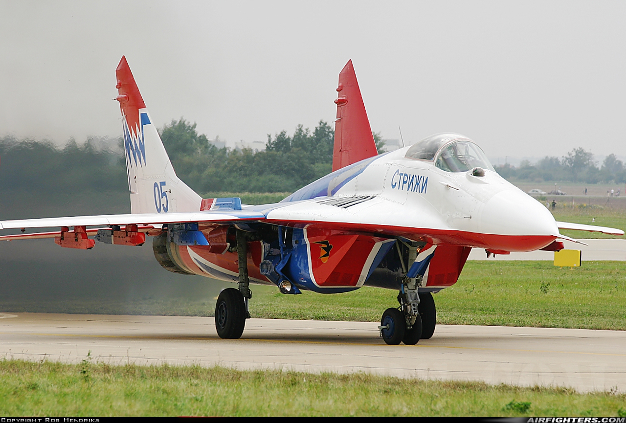 Russia - Air Force Mikoyan-Gurevich MiG-29 (9.13)  at Brno - Turany (BRQ / LKTB), Czech Republic