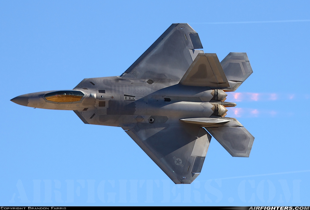 USA - Air Force Lockheed Martin F-22A Raptor 04-4066 at Las Vegas - Nellis AFB (LSV / KLSV), USA