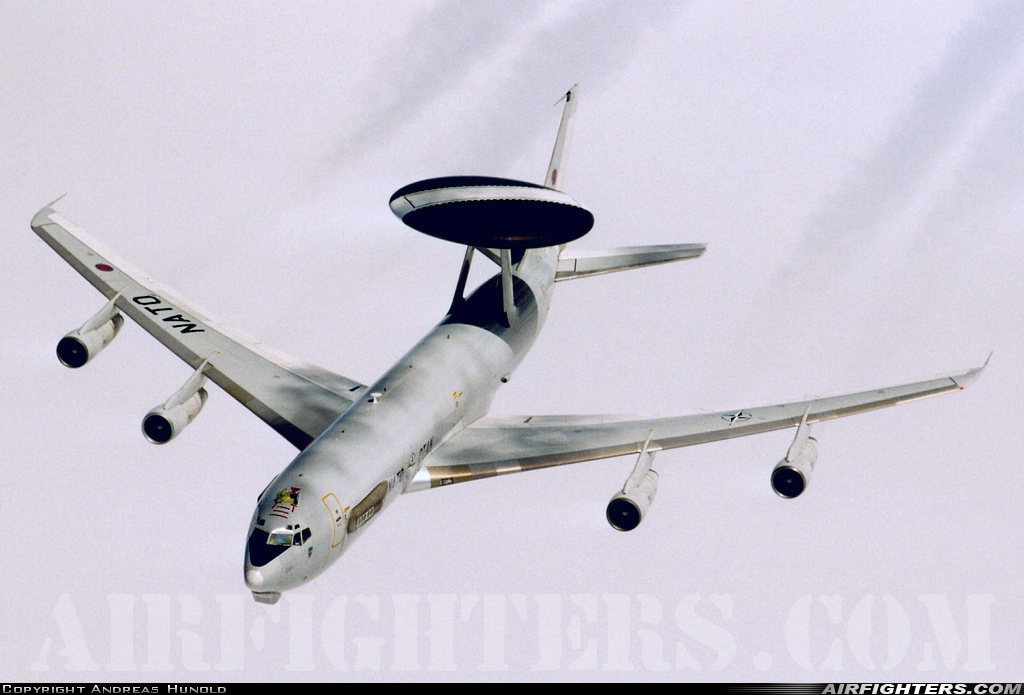 Luxembourg - NATO Boeing E-3A Sentry (707-300) LX-N90454 at In Flight, Germany