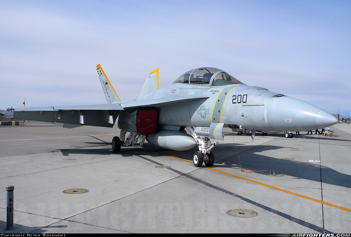 USA - Navy Boeing F/A-18F Super Hornet 165804 at Fallon - Fallon NAS (NFL / KNFL), USA