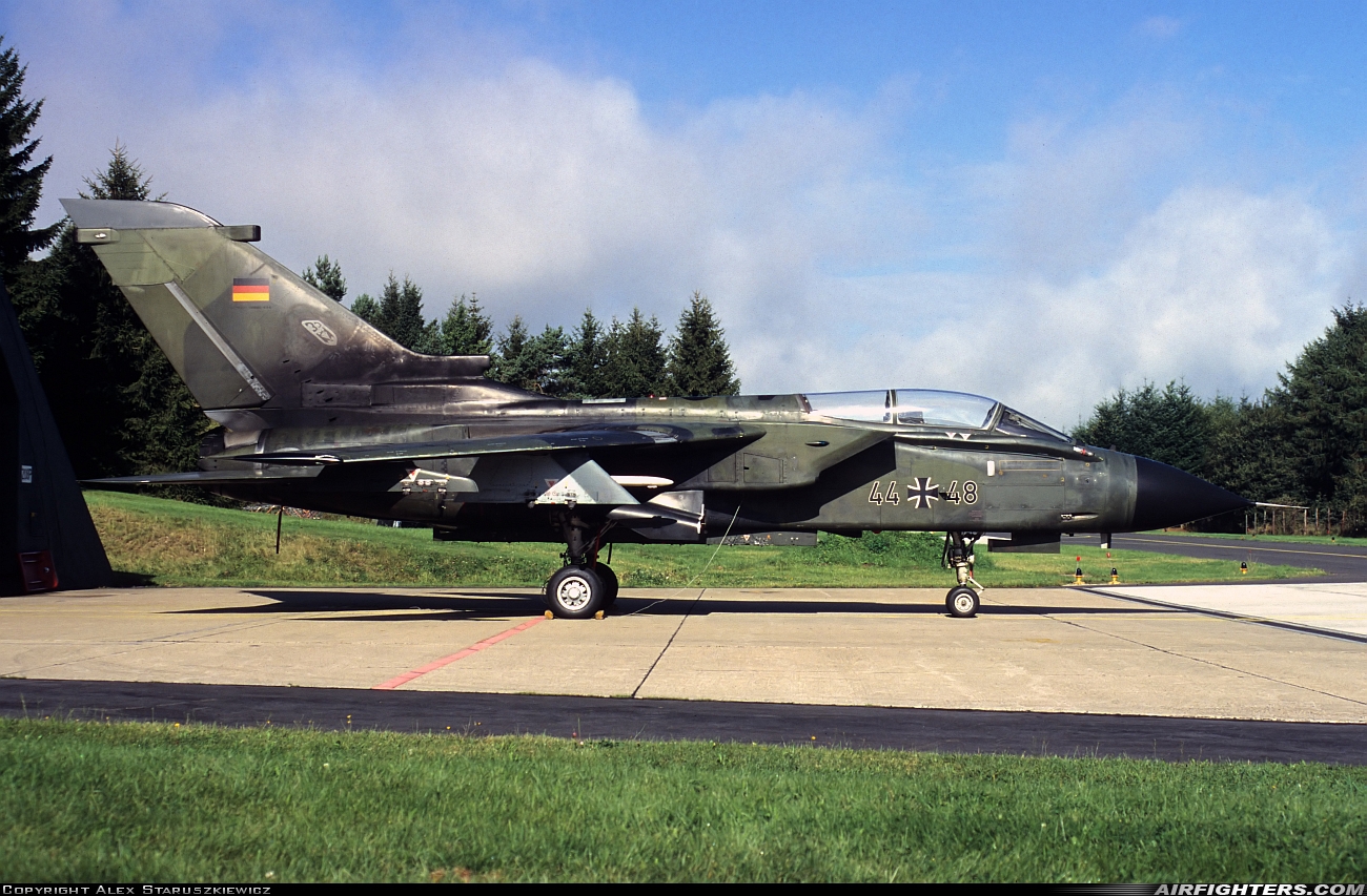 Germany - Air Force Panavia Tornado IDS 44+48 at Buchel (ETSB), Germany