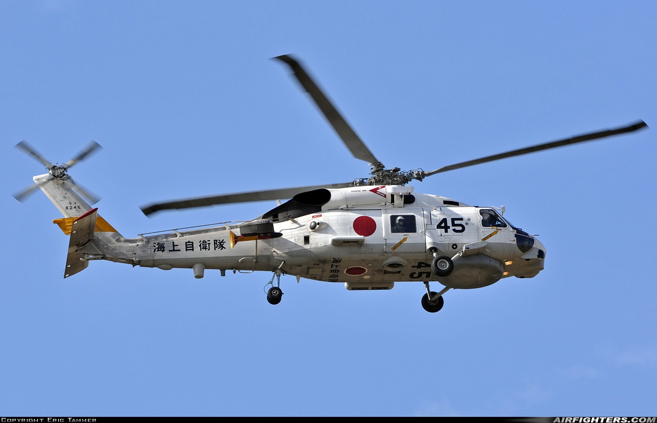 Japan - Navy Sikorsky SH-60J Seahawk (S-70B-3) 8245 at Atsugi - Naval Air Facility (RJTA), Japan