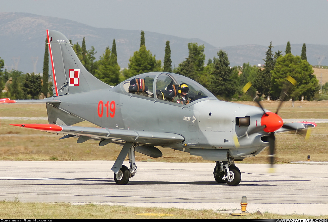 Poland - Air Force PZL-Okecie PZL-130TC-1 Orlik 019 at Tanagra (LGTG), Greece