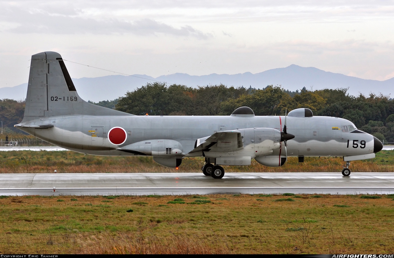 Japan - Air Force NAMC YS-11EB 02-1159 at Hyakuri (RJAH), Japan