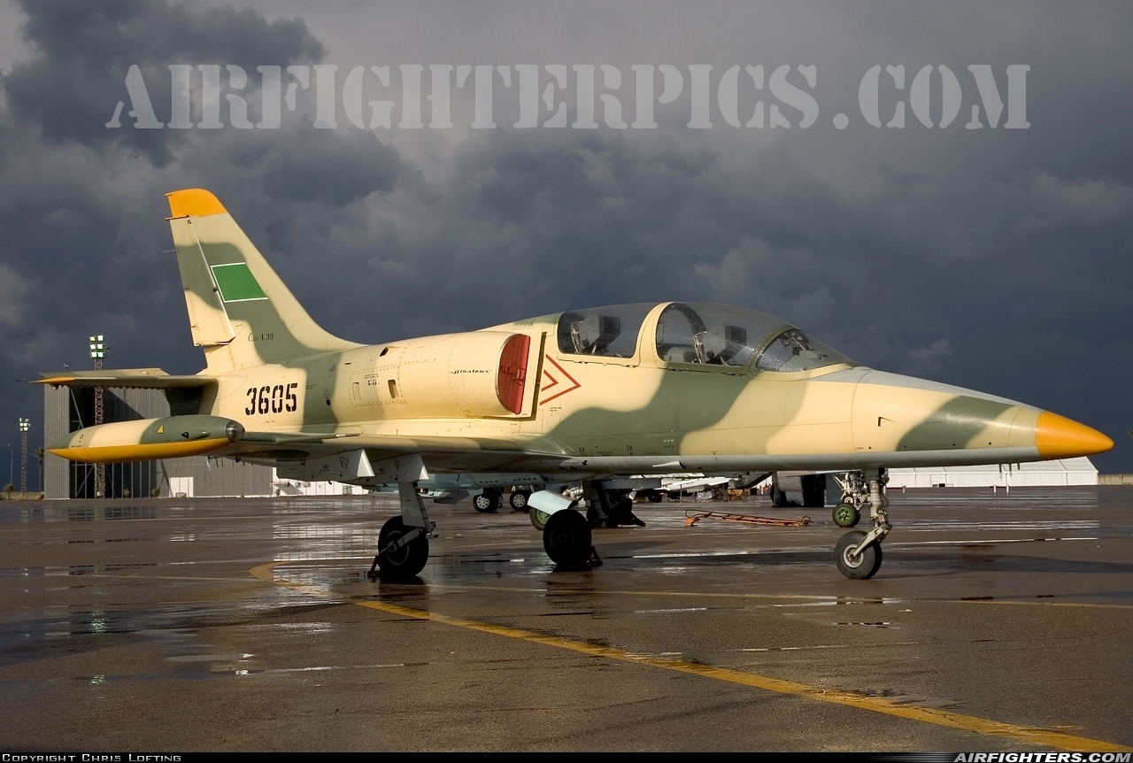 Libya - Air Force Aero L-39ZO Albatros 3605 at Tripoli - Mitiga (MJI / HLLM), Libya