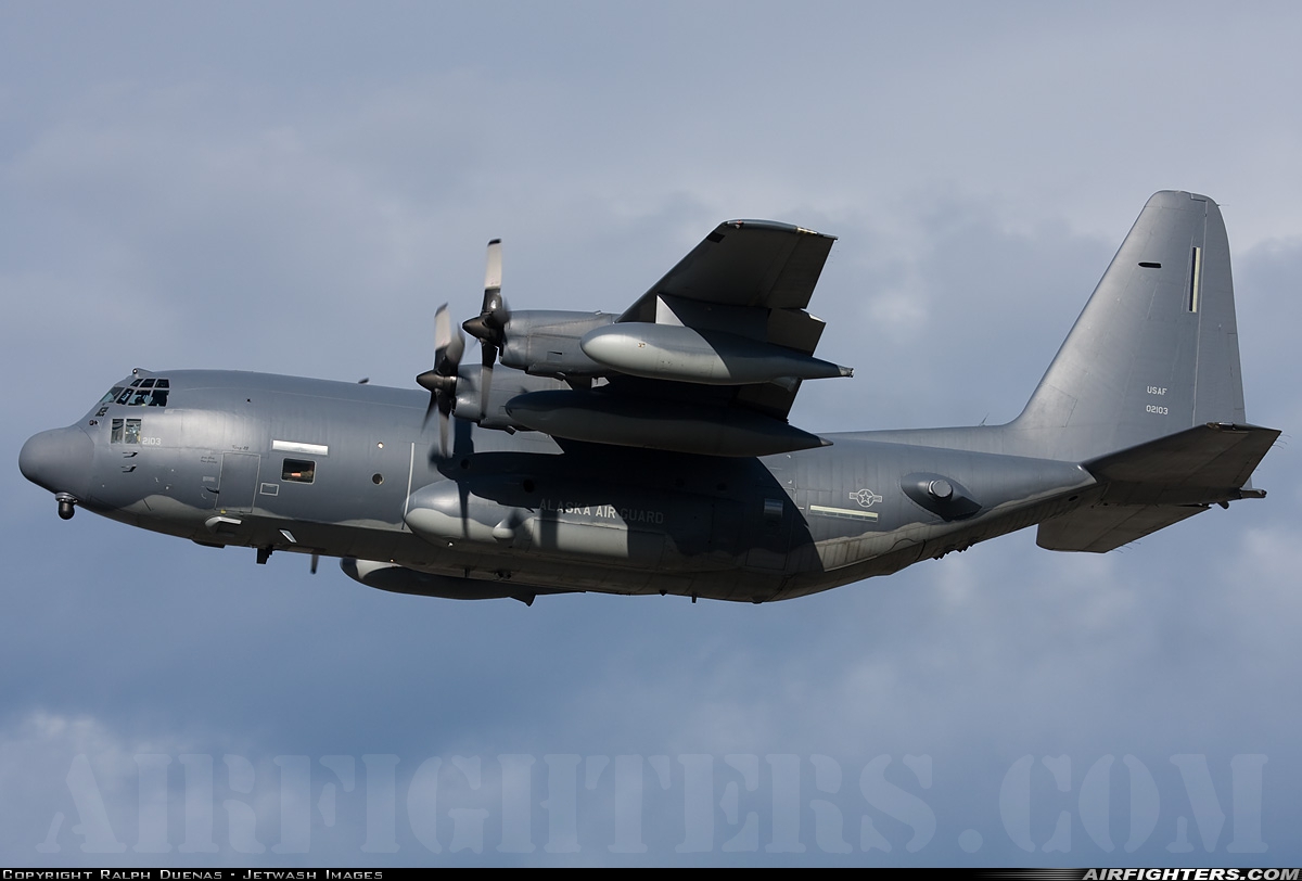 USA - Air Force Lockheed HC-130N Hercules (L-382) 90-2103 at Anchorage - Elmendorf AFB (EDF / PAED), USA