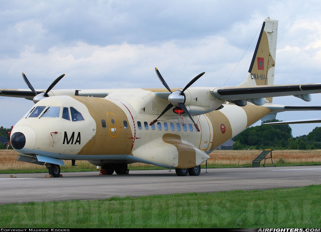Morocco - Air Force CASA CN235M-100 CNA-MA at Uden - Volkel (UDE / EHVK), Netherlands