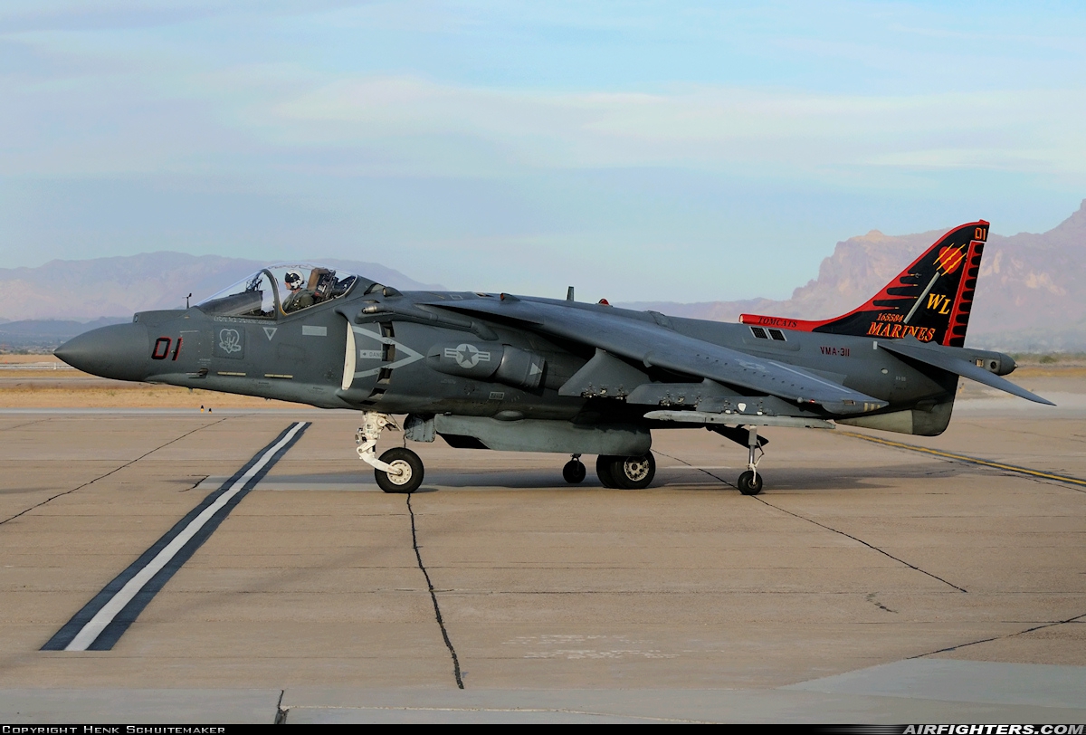 USA - Marines McDonnell Douglas AV-8B+ Harrier ll 165584 at Phoenix (Chandler) - Williams Gateway (AFB) (CHD / IWA / KIWA), USA