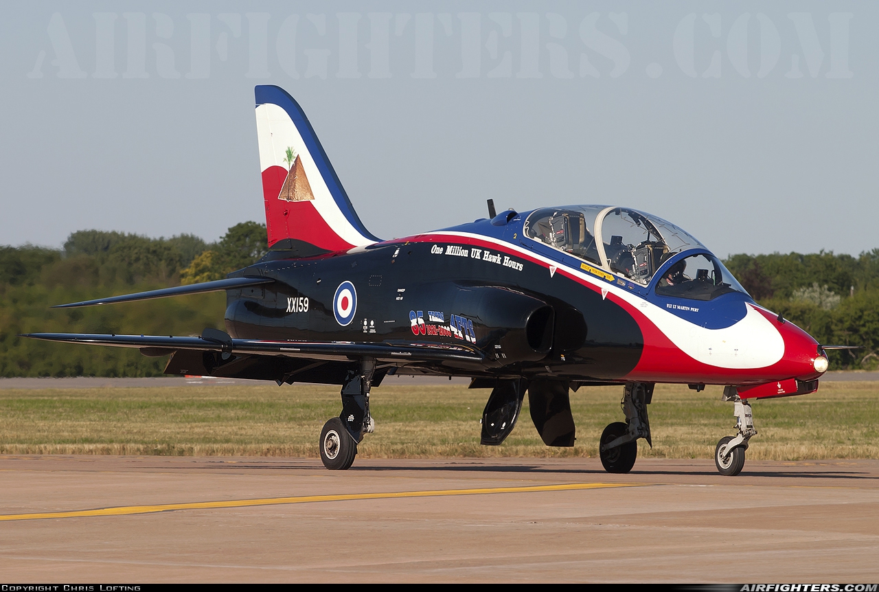 UK - Air Force British Aerospace Hawk T.1 XX159 at Off-Airport - Machynlleth Loop Area, UK