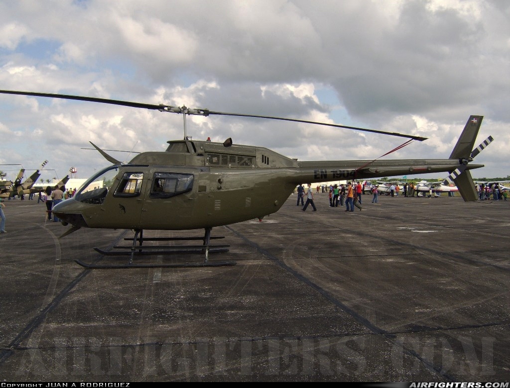 Dominican Republic - Army Bell OH-58A Kiowa (206A-1) EN-1904 at San Isidro (ZXD / MDSI), Dominican Republic