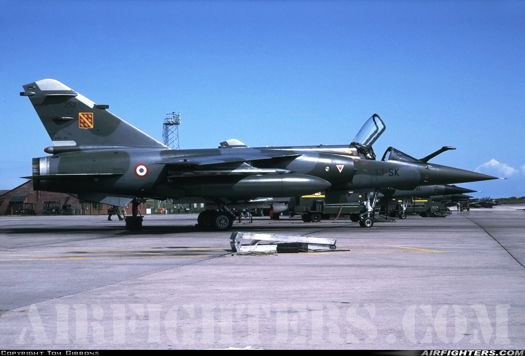 France - Air Force Dassault Mirage F1CT 252 at Lossiemouth (LMO / EGQS), UK