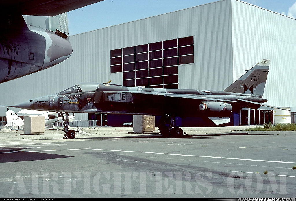 France - Air Force Sepecat Jaguar A A04 at Paris - Le Bourget (LBG / LFPB), France