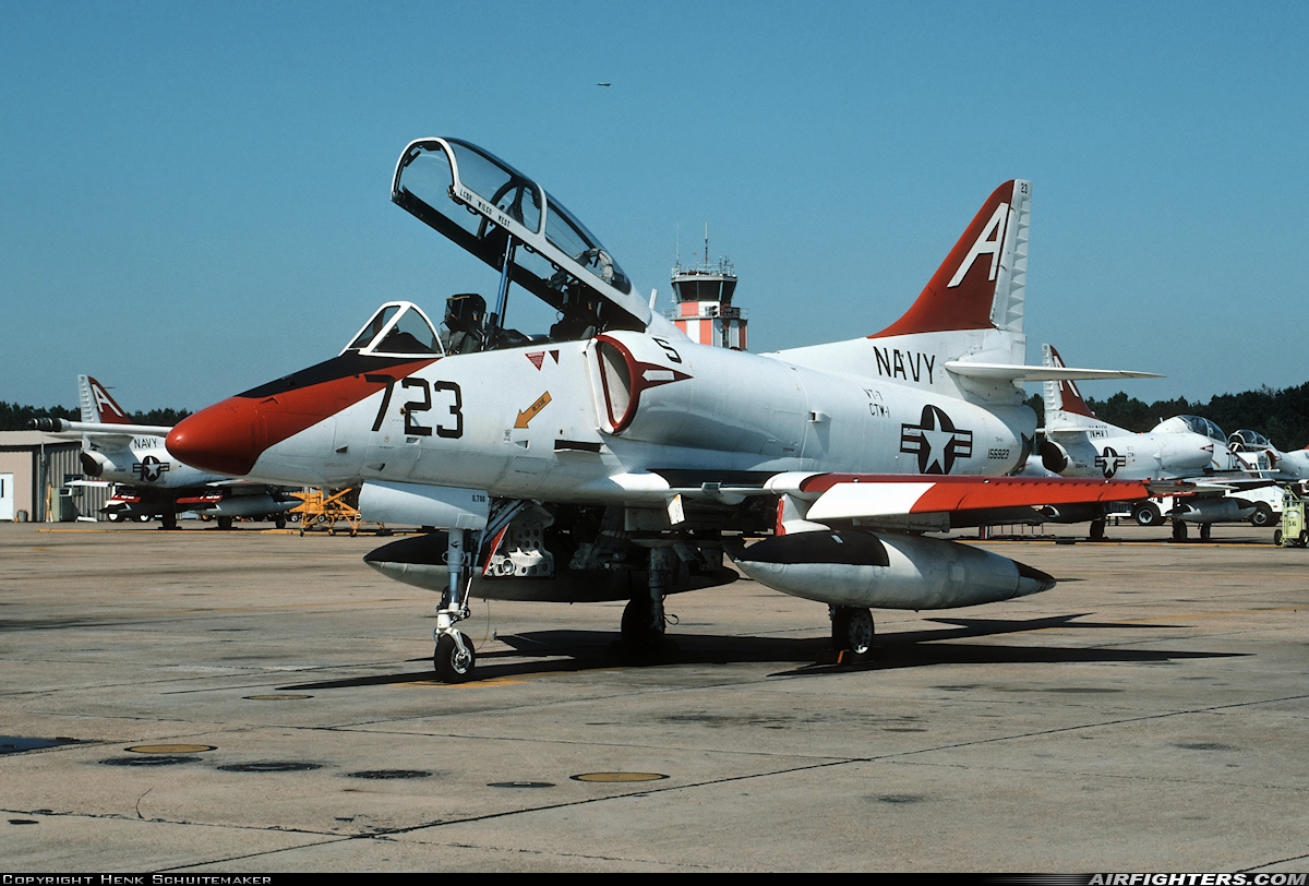 USA - Navy Douglas TA-4J Skyhawk 156923 at Meridian - NAS (McCain Field) (NMM / KNMM), USA