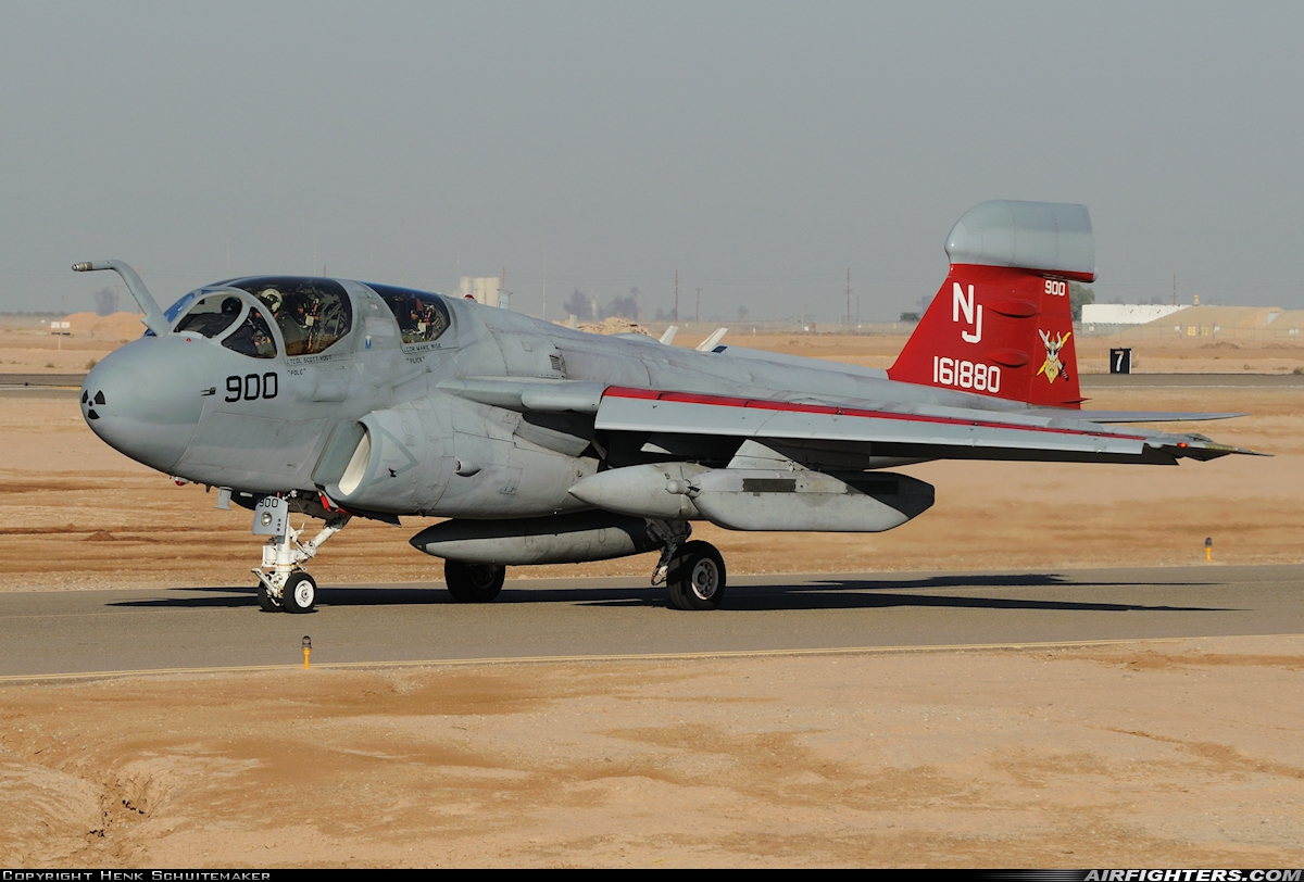 USA - Navy Grumman EA-6B Prowler (G-128) 161880 at El Centro - NAF (NJK / KNJK), USA
