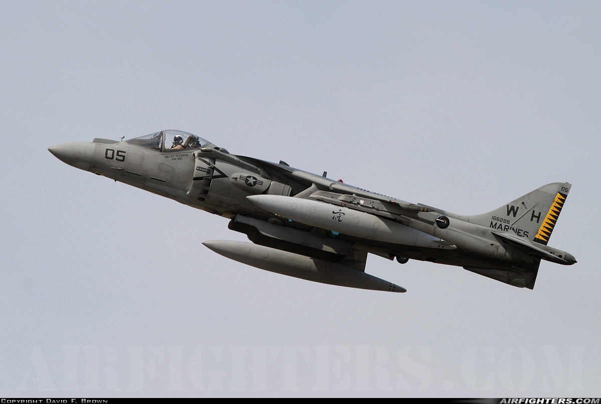 USA - Marines McDonnell Douglas AV-8B+ Harrier ll 166288 at Virginia Beach - Oceana NAS / Apollo Soucek Field (NTU / KNTU), USA