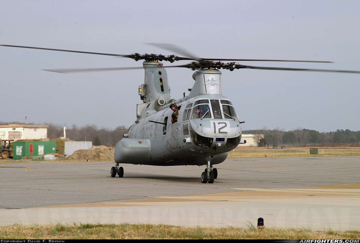 USA - Marines Boeing Vertol CH-46E Sea Knight (107-II) 153333 at Virginia Beach - Oceana NAS / Apollo Soucek Field (NTU / KNTU), USA