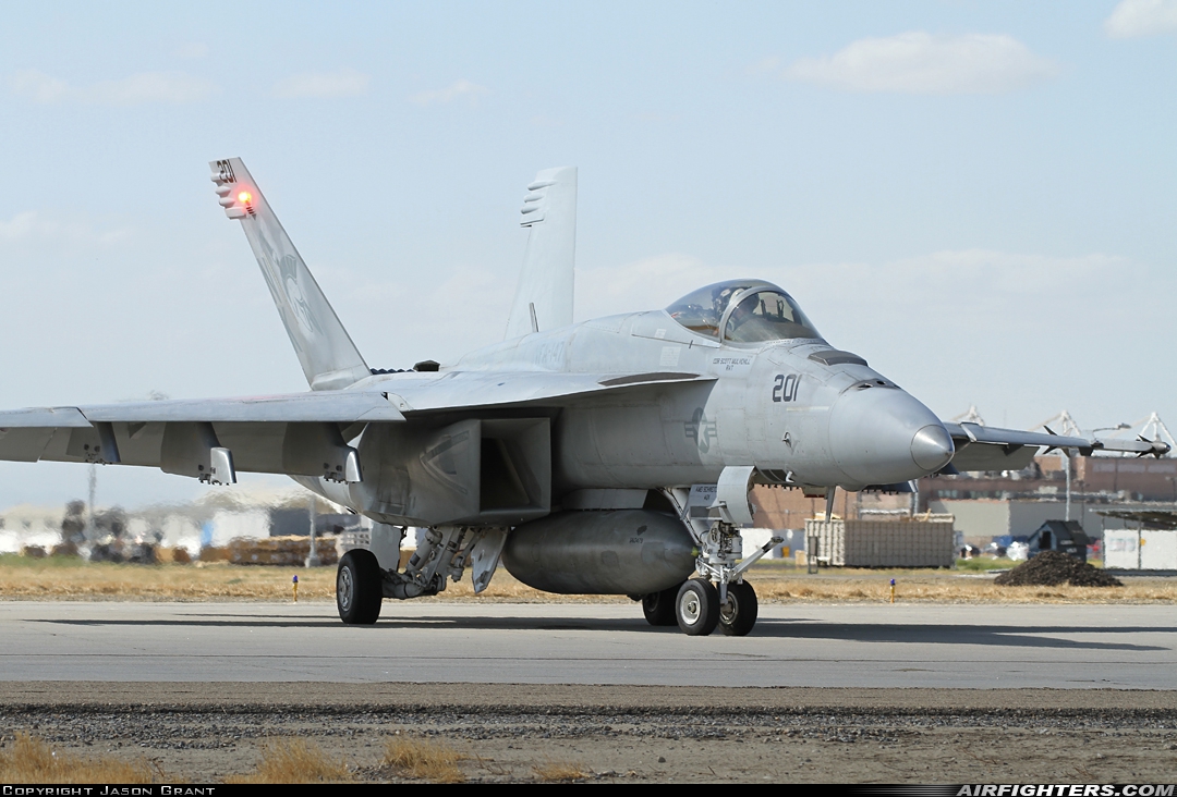 USA - Navy Boeing F/A-18E Super Hornet 166438 at Lemoore - NAS / Reeves Field (NLC), USA