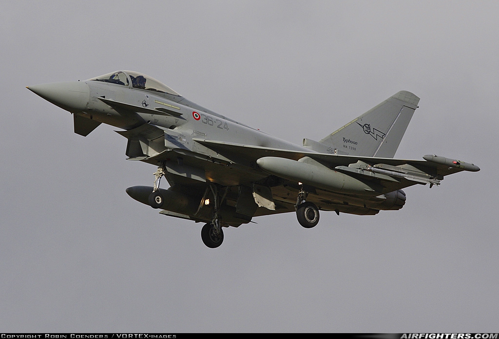 Italy - Air Force Eurofighter F-2000A Typhoon (EF-2000S) MM7298 at Uden - Volkel (UDE / EHVK), Netherlands