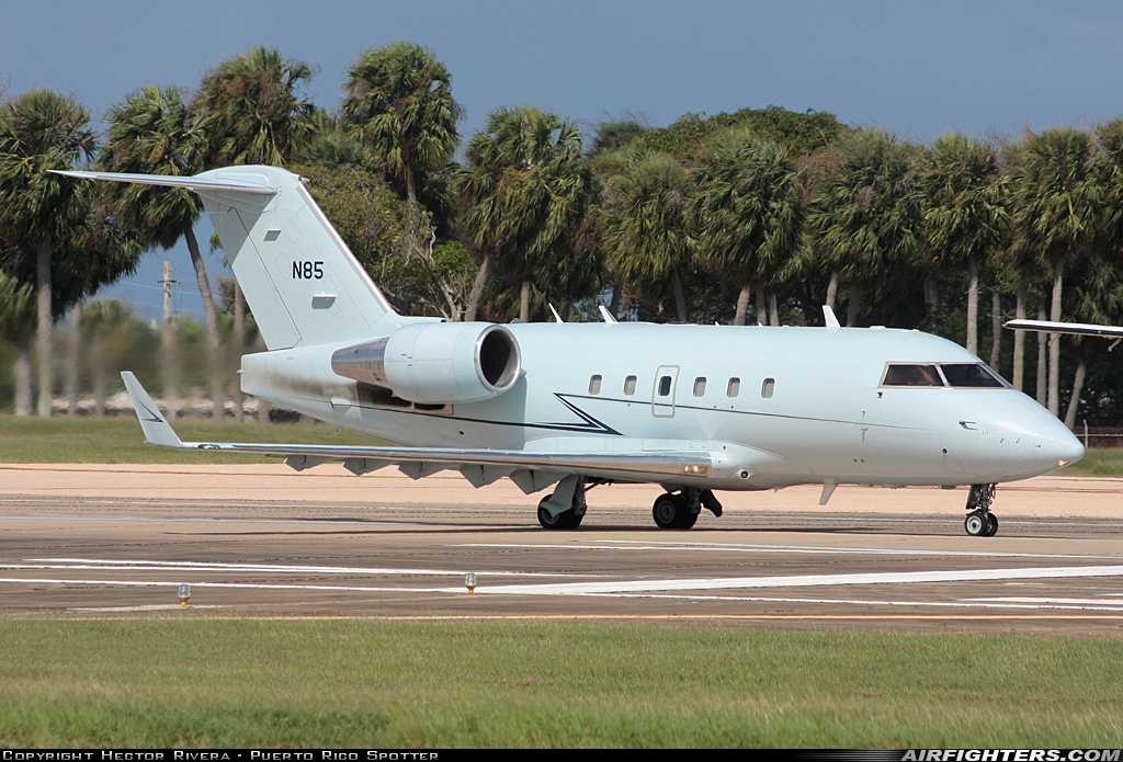 USA - Federal Aviation Administration Canadair CL-600-2B16 Challenger 601-3R N85 at Aguadilla - Raphael Hernandez (Borinquen Field / Ramey AFB) (BQN / TJBQ), Puerto Rico