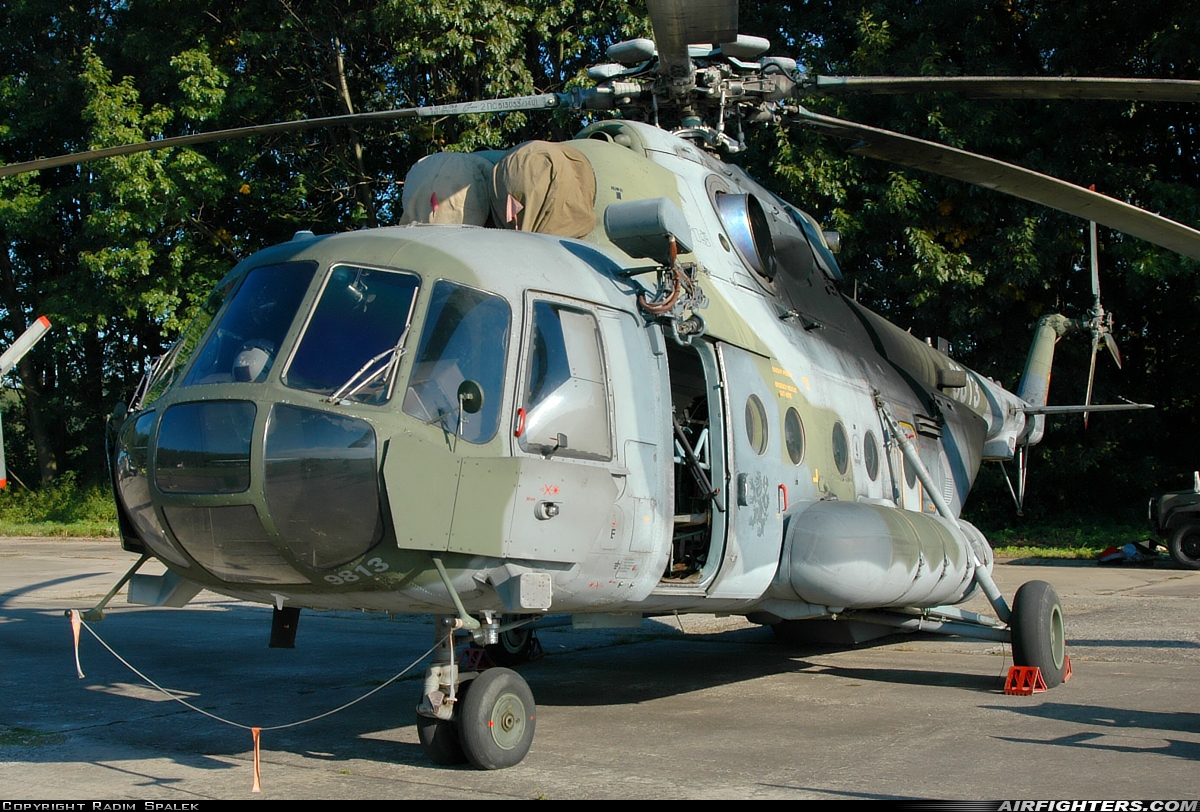Czech Republic - Air Force Mil Mi-171ShM 9813 at Ostrava - Mosnov (OSR / LKMT), Czech Republic