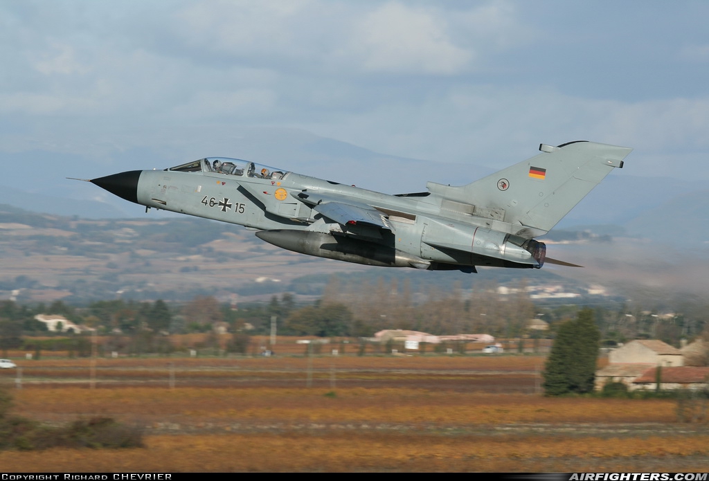 Germany - Air Force Panavia Tornado IDS 46+15 at Orange - Caritat (XOG / LFMO), France