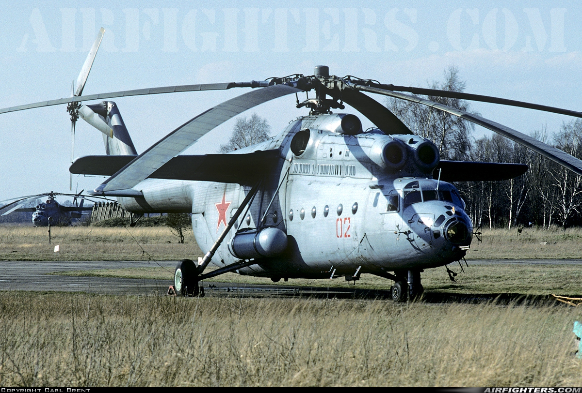 Russia - Air Force Mil Mi-6 Hook A 02 RED at Oranienburg, Germany