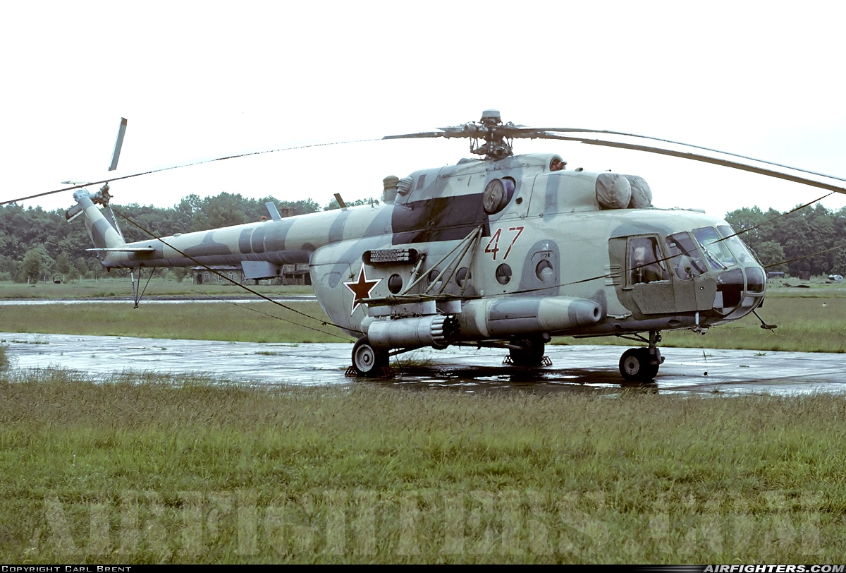Russia - Air Force Mil Mi-8MTW 47 RED at Oranienburg, Germany