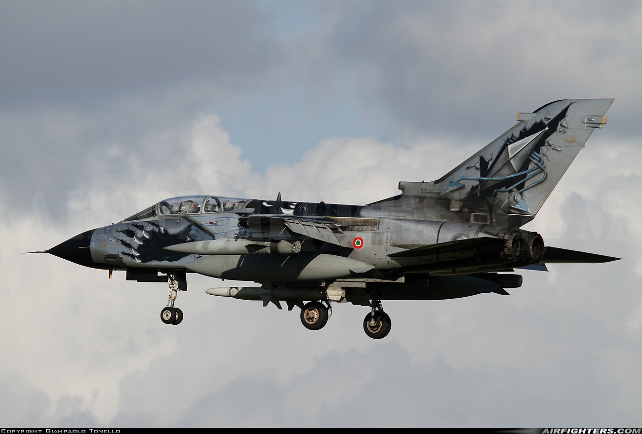 Italy - Air Force Panavia Tornado IDS MM7027 at Decimomannu - (DCI / LIED), Italy
