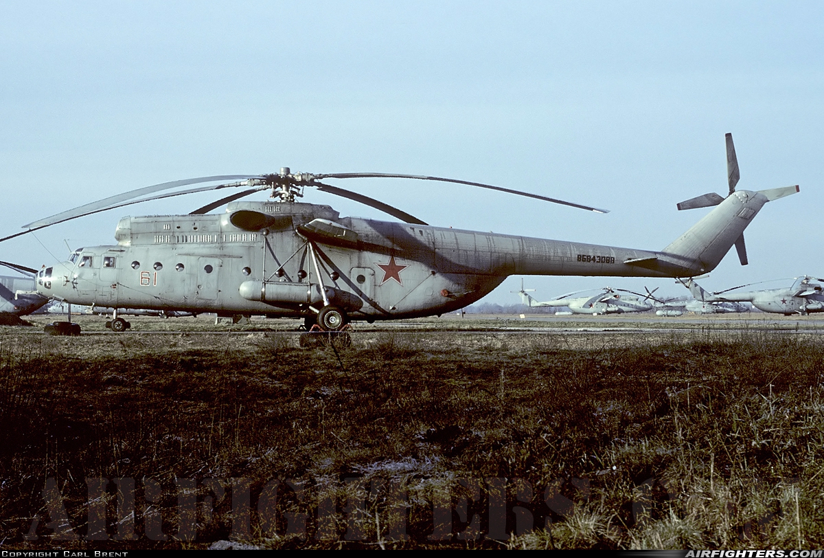 Russia - Air Force Mil Mi-6 Hook A 61 RED at Oranienburg, Germany