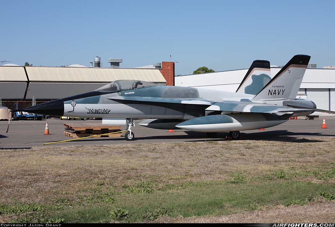 USA - Navy Northrop YF-17A Cobra 72-1569 at Hawthorne - Municipal / Jack Northrop Field (HHR / KHHR), USA