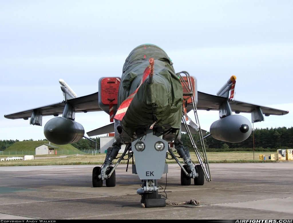 UK - Air Force Sepecat Jaguar GR3A XX752 at Kinloss (FSS / EGQK), UK