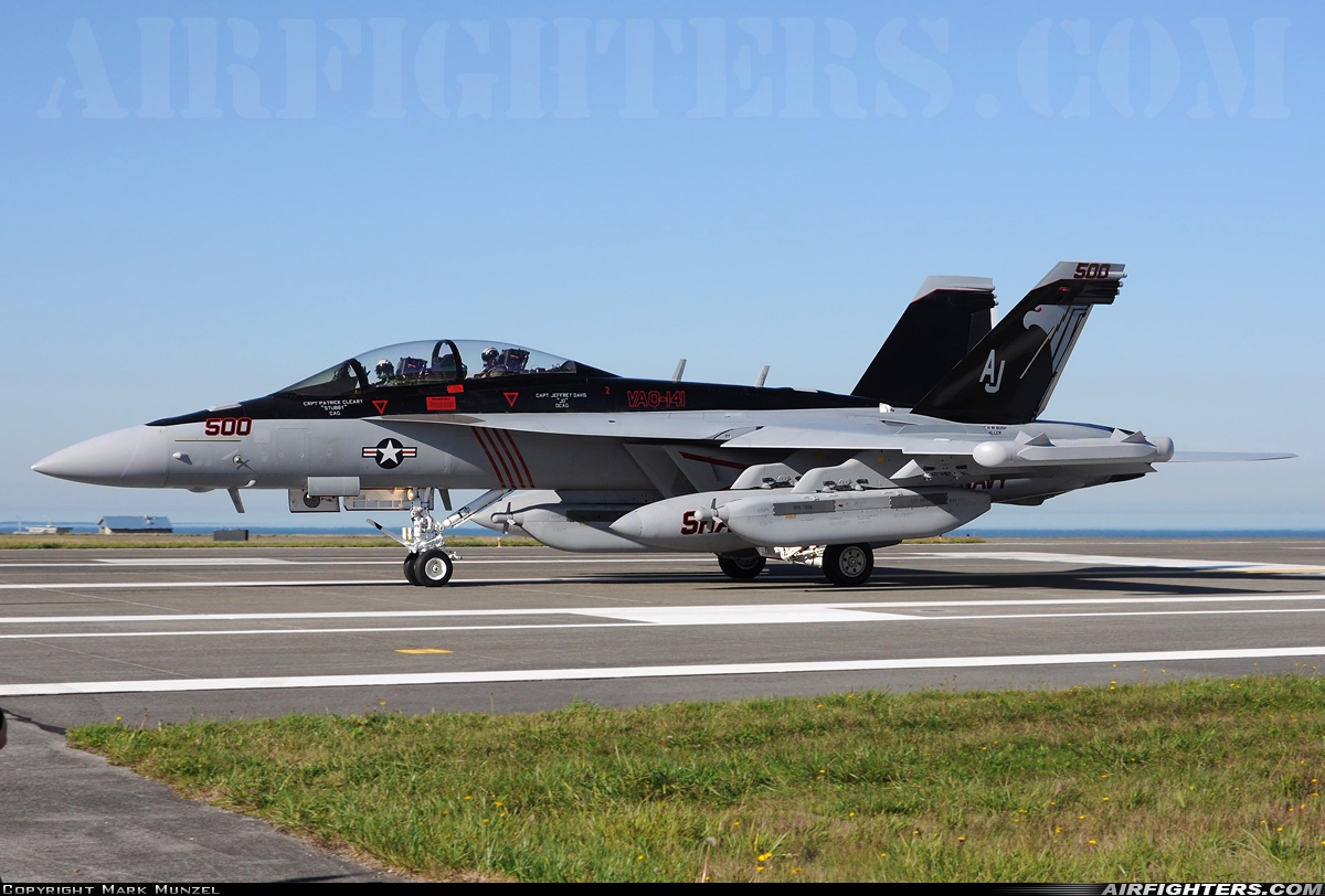 USA - Navy Boeing EA-18G Growler 166928 at Oak Harbor - Whidbey Island NAS / Ault Field (NUW), USA