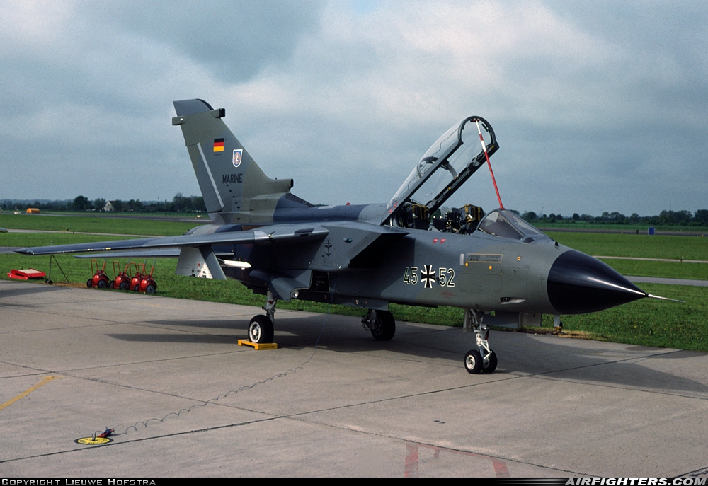 Germany - Navy Panavia Tornado IDS 45+52 at Eggebek (ETME), Germany