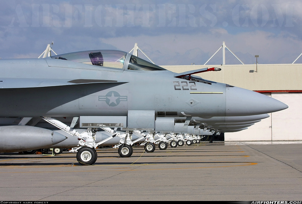 USA - Navy Boeing F/A-18E Super Hornet 166914 at Lemoore - NAS / Reeves Field (NLC), USA