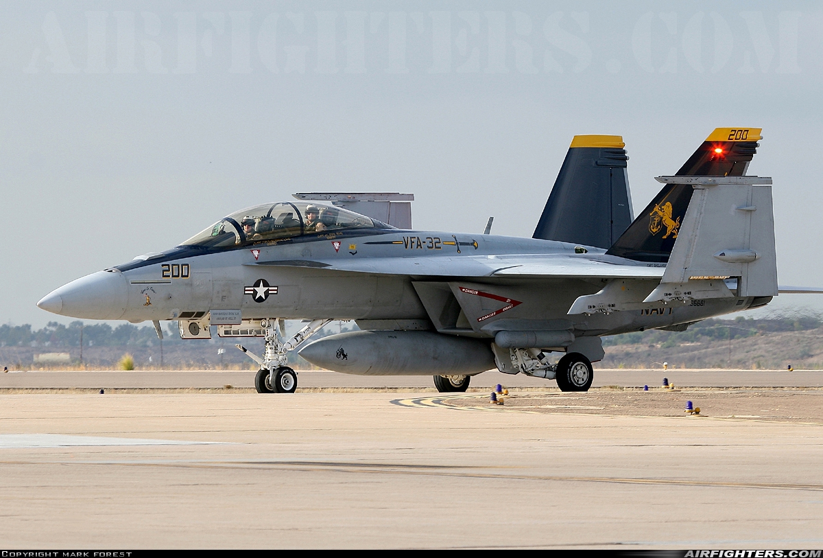 USA - Navy Boeing F/A-18F Super Hornet 166661 at San Diego - Miramar MCAS (NAS) / Mitscher Field (NKX / KNKX), USA