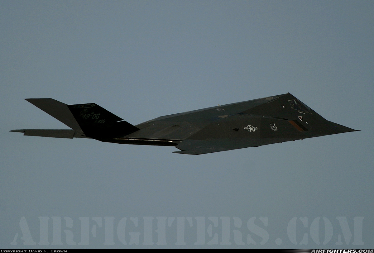 USA - Air Force Lockheed F-117A Nighthawk 86-0839 at Virginia Beach - Oceana NAS / Apollo Soucek Field (NTU / KNTU), USA