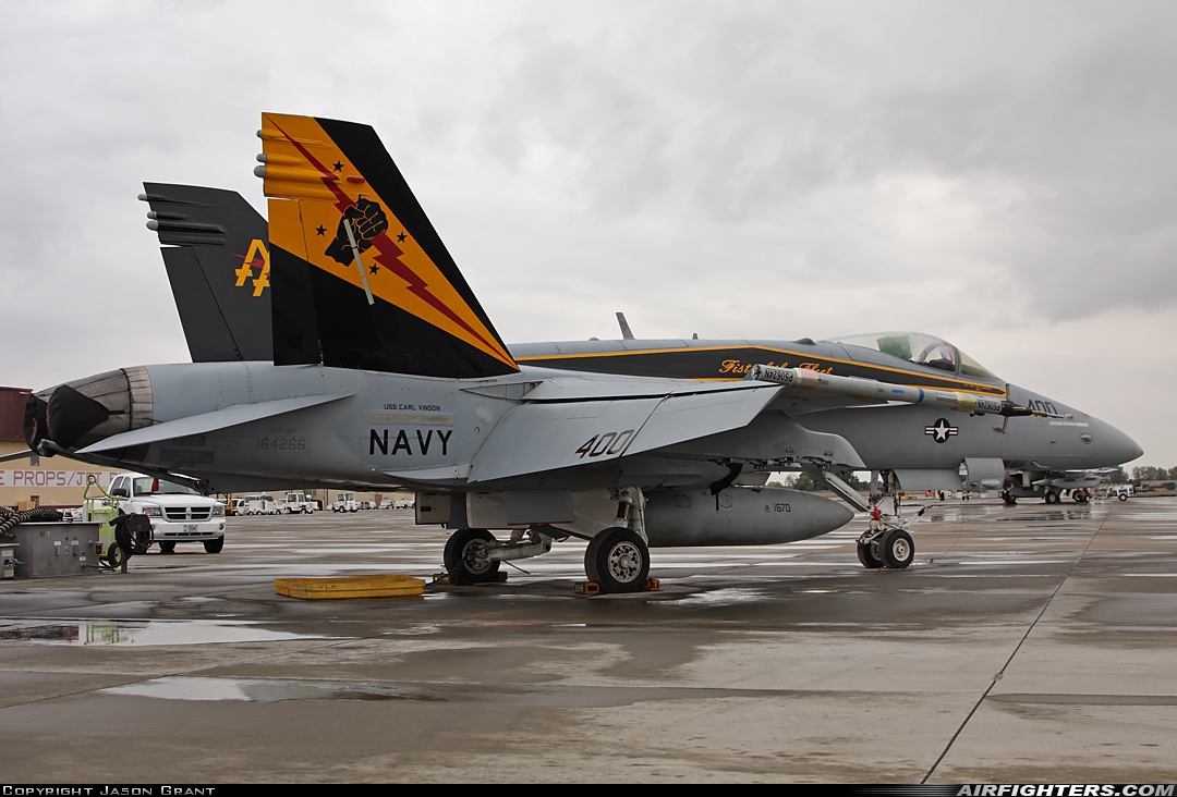 USA - Navy McDonnell Douglas F/A-18C Hornet 164266 at Fallon - Fallon NAS (NFL / KNFL), USA