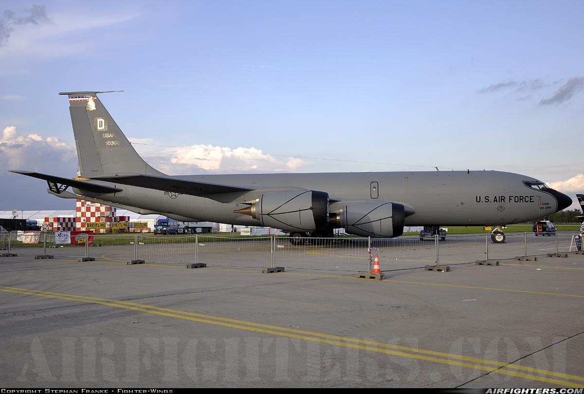 USA - Air Force Boeing KC-135R Stratotanker (717-148) 61-0306 at Hradec Kralove (LKHK), Czech Republic