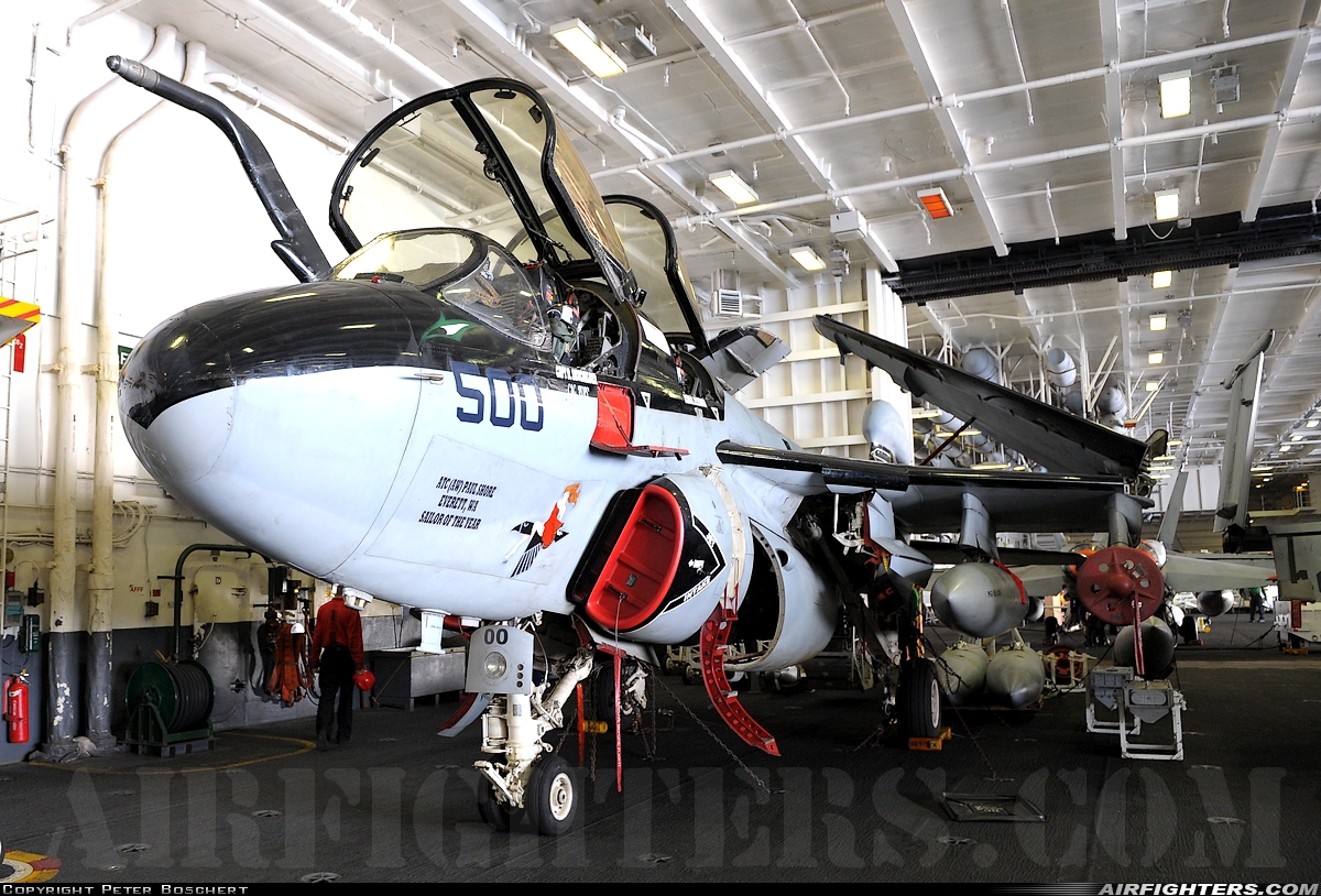 USA - Navy Grumman EA-6B Prowler (G-128) 163399 at Off-Airport - Arabian Sea, International Airspace