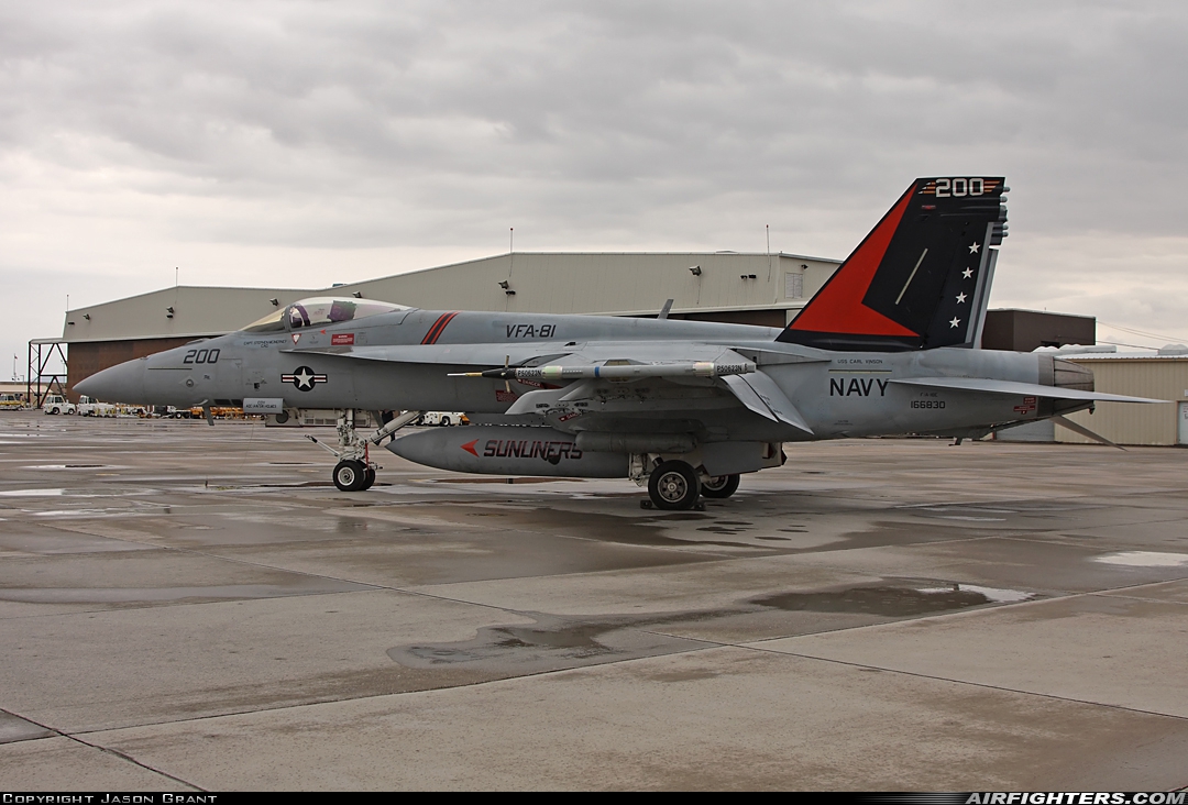USA - Navy Boeing F/A-18E Super Hornet 166830 at Fallon - Fallon NAS (NFL / KNFL), USA