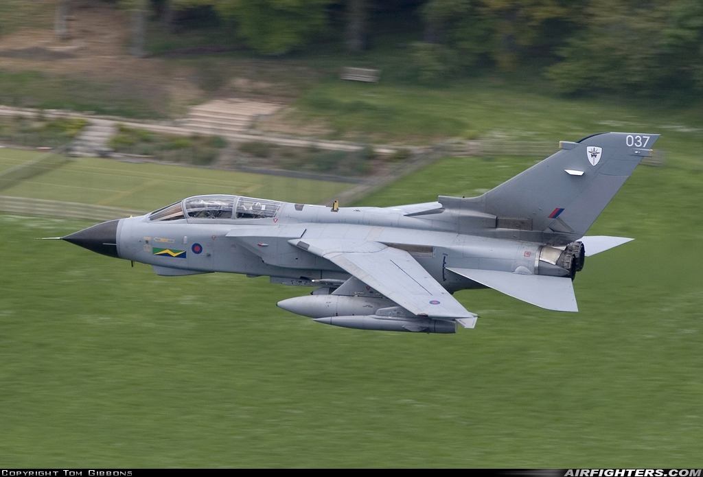 UK - Air Force Panavia Tornado GR4(T) ZA544 at Off-Airport - Borders Area, UK